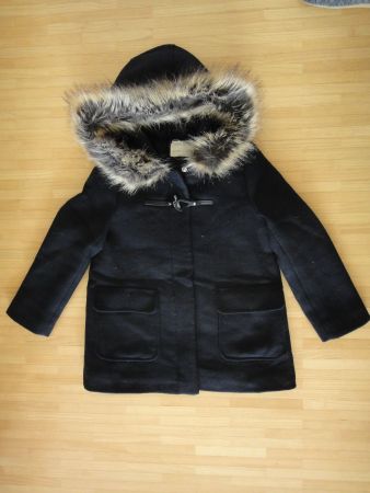 Mantel Winterjacke Zara 8 Jahre 128 cm Wolle