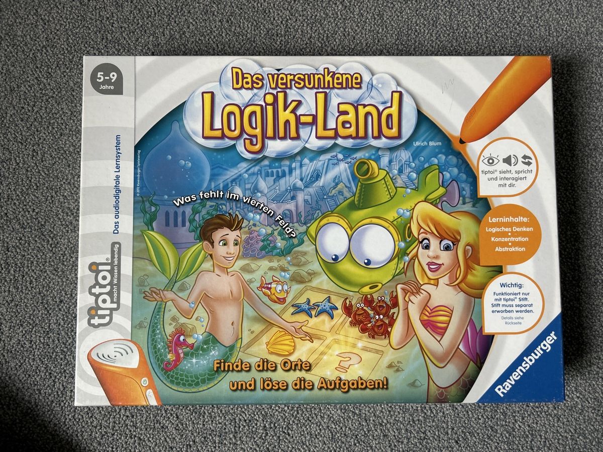 Ravensburger Giochi: Tiptoi Spiel: Das versunkene Logik-Land – Usato da Männedorf venduto da Engellinchen