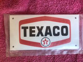 Texaco oil petrol öl benzin tankstelle