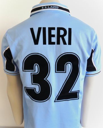 Home, Lazio 1998-99, Vieri, maillot vintage football