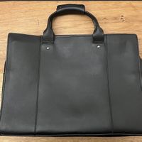 Ledertasche schwarz