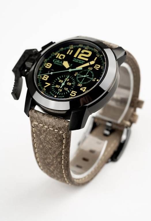 Uhren: Neue ungetragene Graham Chronofighther – Gebraucht aus Oberhofen Thun'see von porsche64