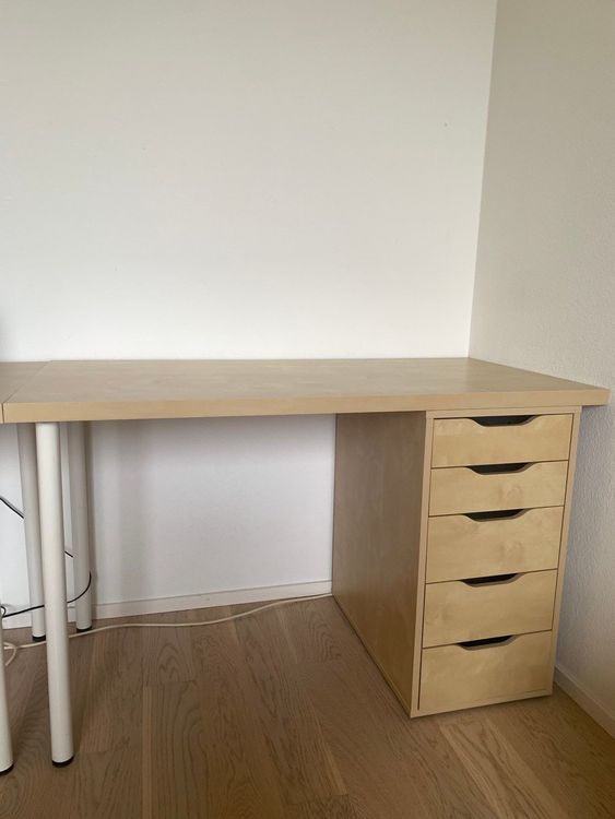 Ikea Schreibtisch mit Schubladen Kaufen auf Ricardo