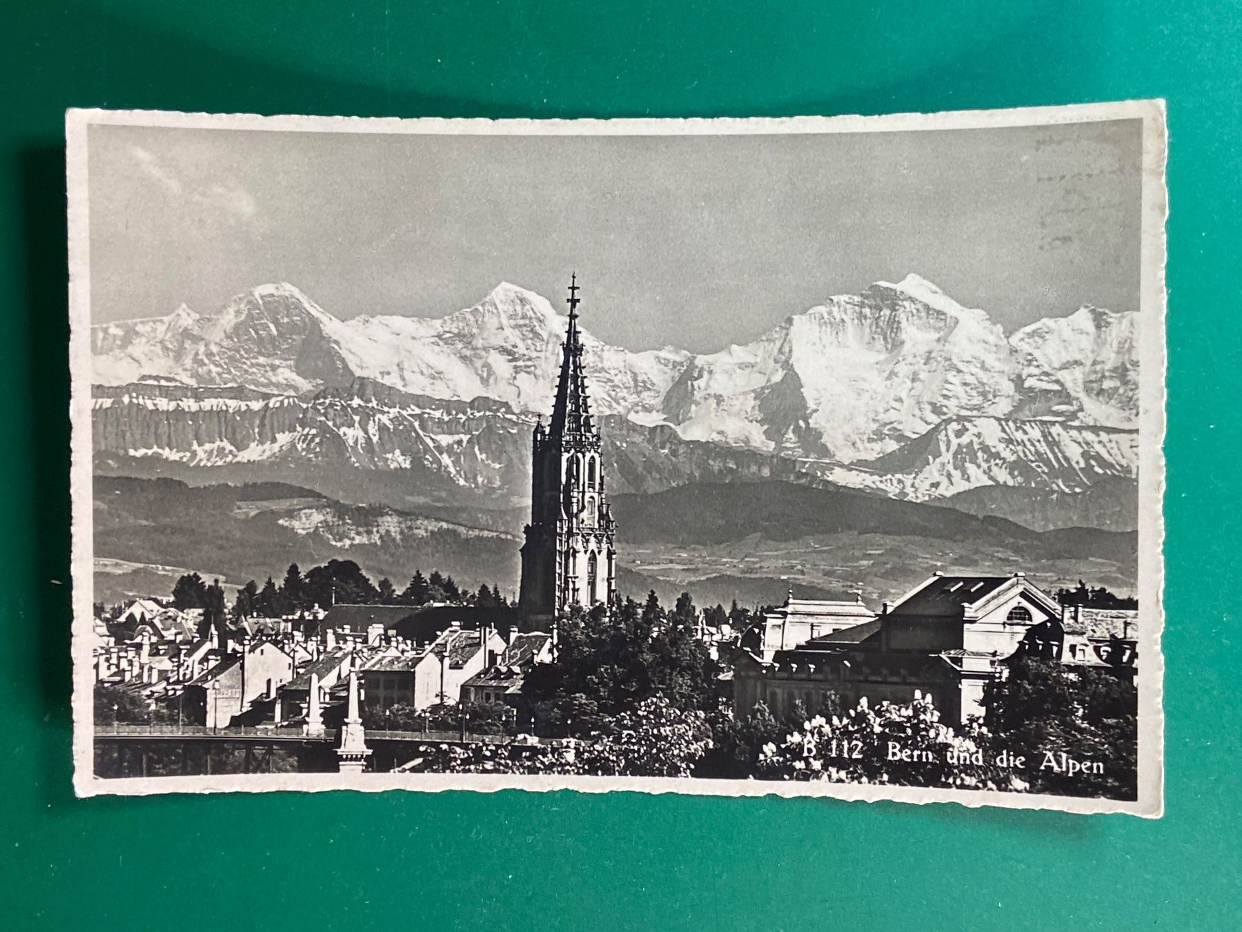 Cartoline postali: Bern mit den Alpen – Usato da Steg VS venduto da _vinci_