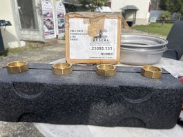 Verteilbalken Dn 25 für 2 Heizkreise