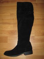 Overknee Stiefel in Nubukleder, Marke Tamaris, Grösse 39