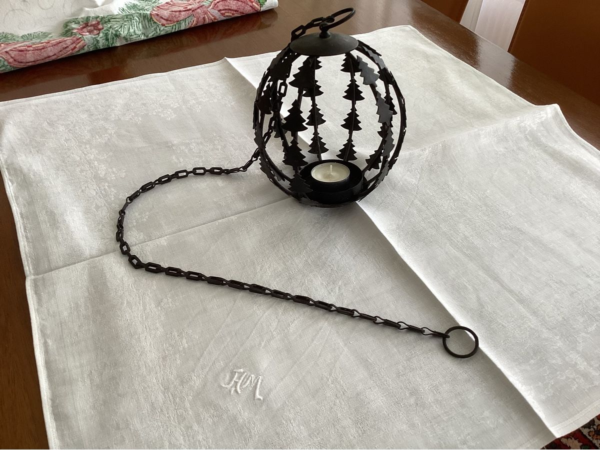 Tutte le decorazioni: Ampel, Höhe 19 cm, Umfang 45 cm – Usato da Lausanne venduto da Ulpet