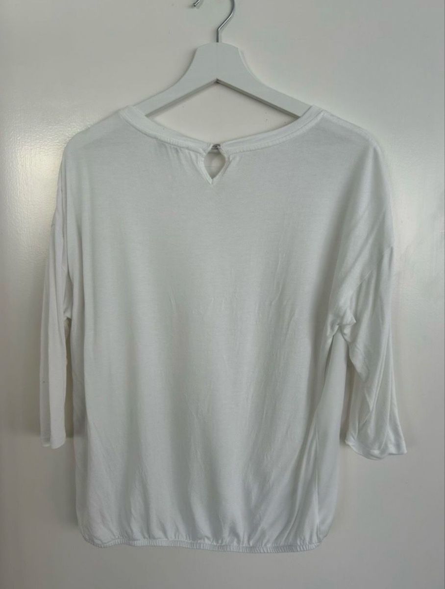 Tom Tailor Blusen: Tom Tailor Shirt Weiss Grösse S – Gebraucht aus Appenzell von wep 2