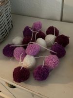 herzige Pompon Girlande