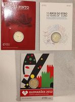 Lot -3 pieces collection en blister de Portugal