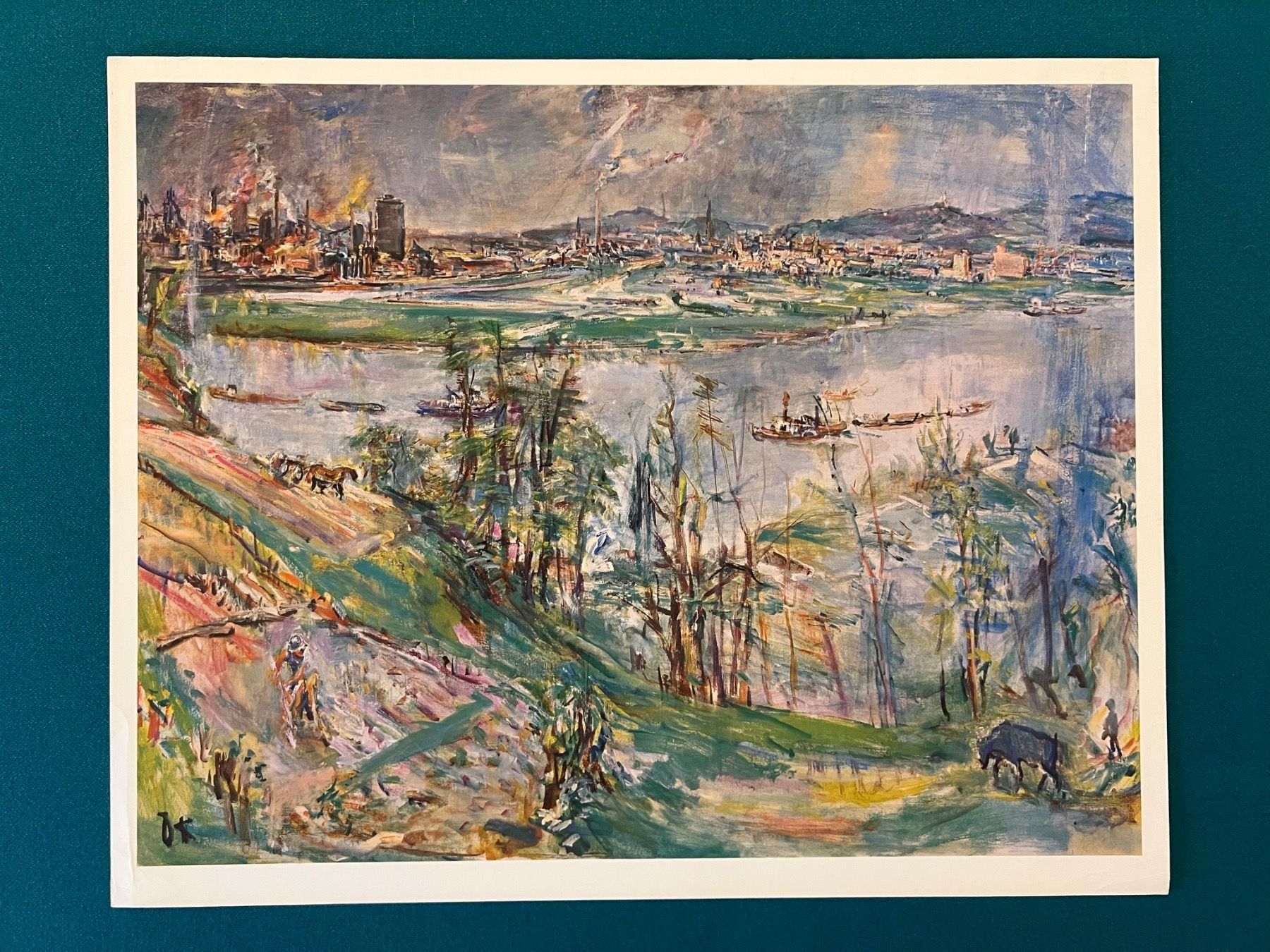 Grafica & Litografie: Kunstdruck Oskar Kokoschka, Linz – Usato da Flawil venduto da cmzz