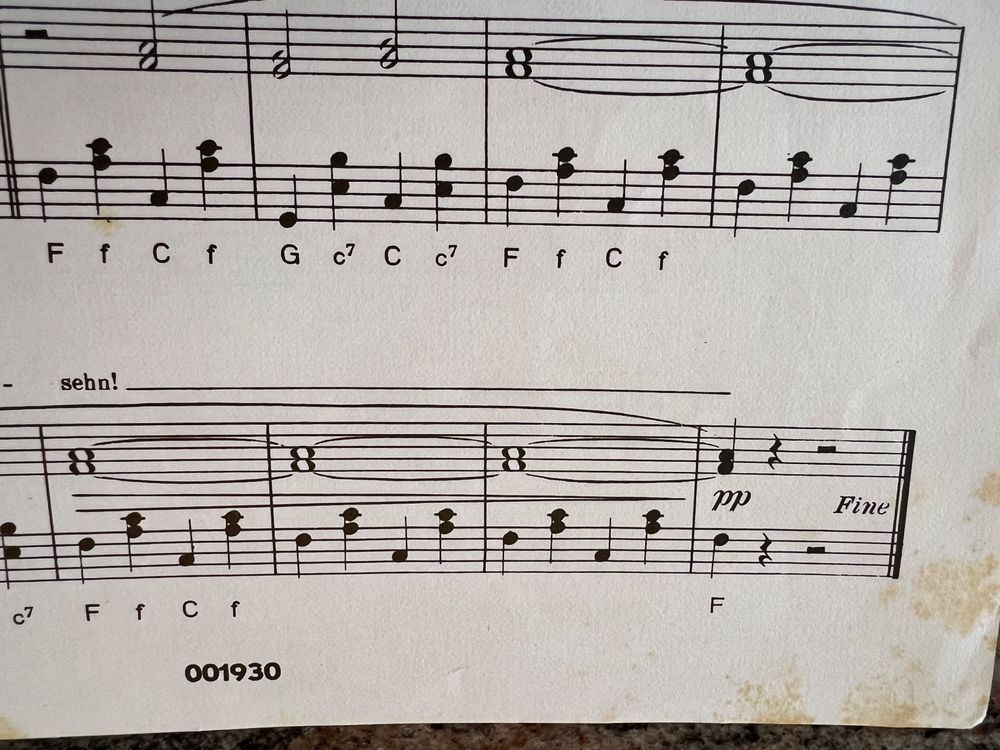 Noten Weisse Rosen aus Athen, Akkordeon1+2 und Akk.in Es Kaufen auf