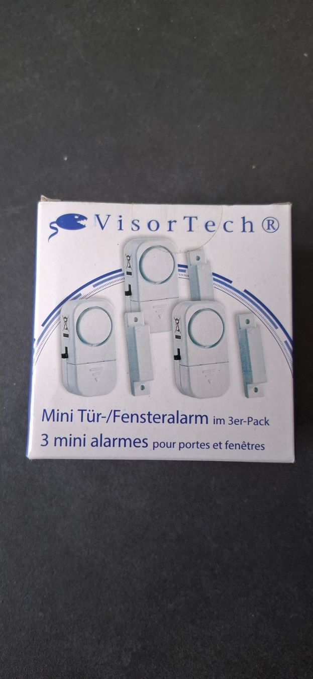 Alarmanlagen: VisorTech Mini-Alarmanlage 3er-Pack - Top Zustand! – Neu und originalverpackt aus Lachen SZ von Azrael83