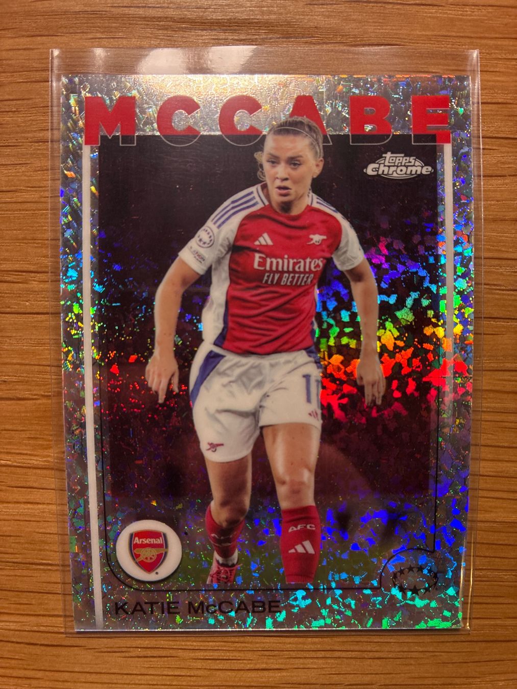 Topps Sammelbilder & Trading cards: Topps Chrome Katie McCabe Arsenal Mini Diamond – Gebraucht aus Wangenried von Garagara