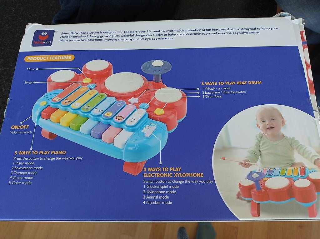 Instruments de musique: Baby Piano Drum – D'occasion à Hinterkappelen par joana_p 2