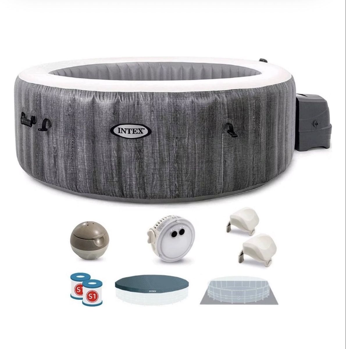 Intex Whirlpool: INTEX PureSpa Whirlpool – Gebraucht aus Volketswil von Edgar.Hessler 2
