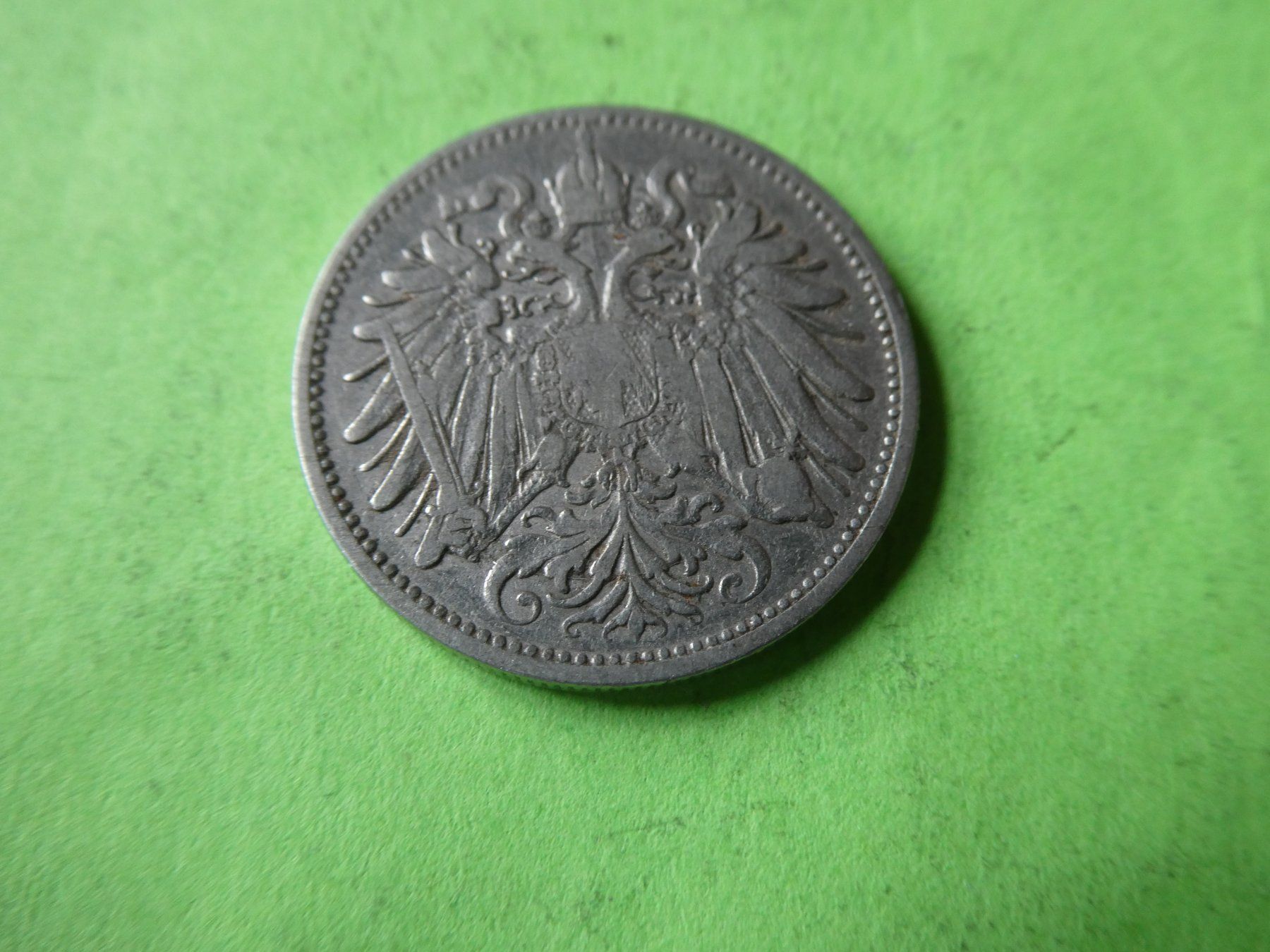 Alle Münzen: Oesterreich 1894, 20 Heller – Gebraucht aus Hinterforst von Rohusri 1