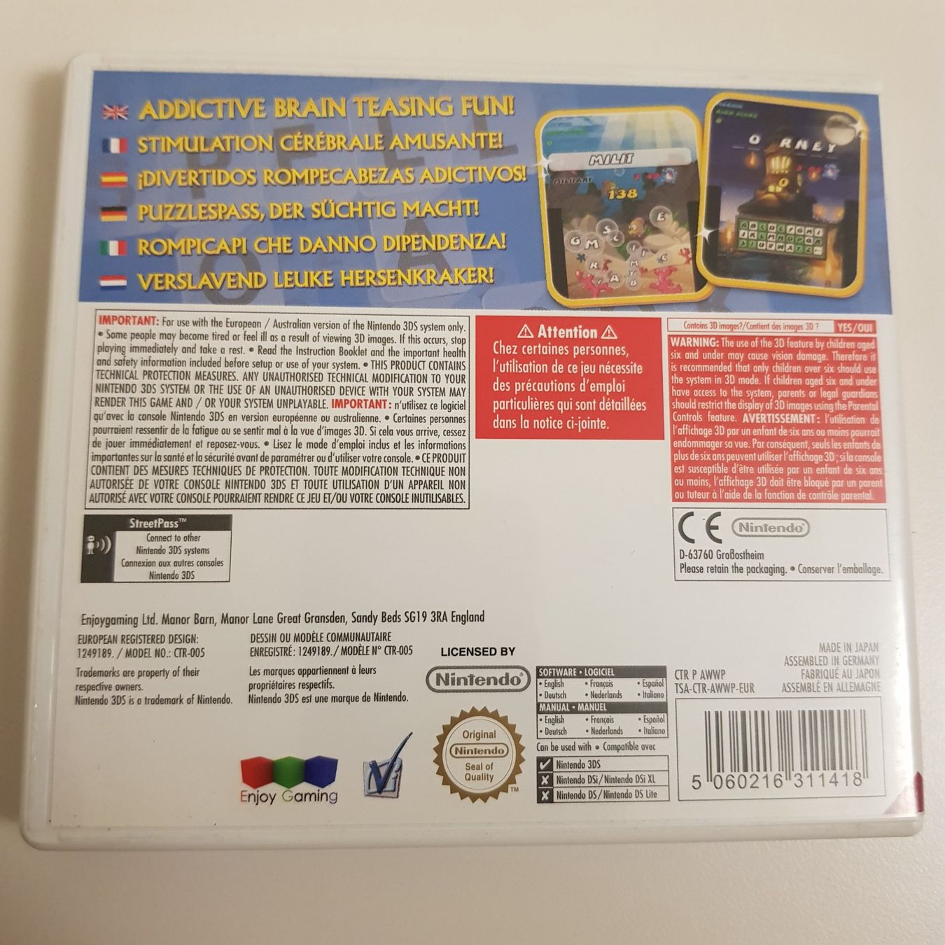 Nintendo Giochi: Word Wizard 3D /3DS – Usato da Münchenstein venduto da 2DGames 1