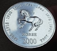 SOMALIEN 10 SHILLINGS 2000 UNZ.