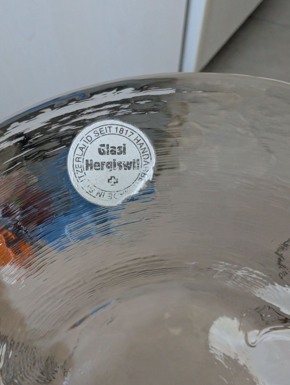 Glasi Hergiswil Bicchieri: Glas Schale Made in Switzerland – Nuovo (secondo la descrizione) da Bern venduto da berneroberlaenderin 1