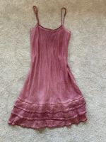 Cute pink silk lingerie slip dress  