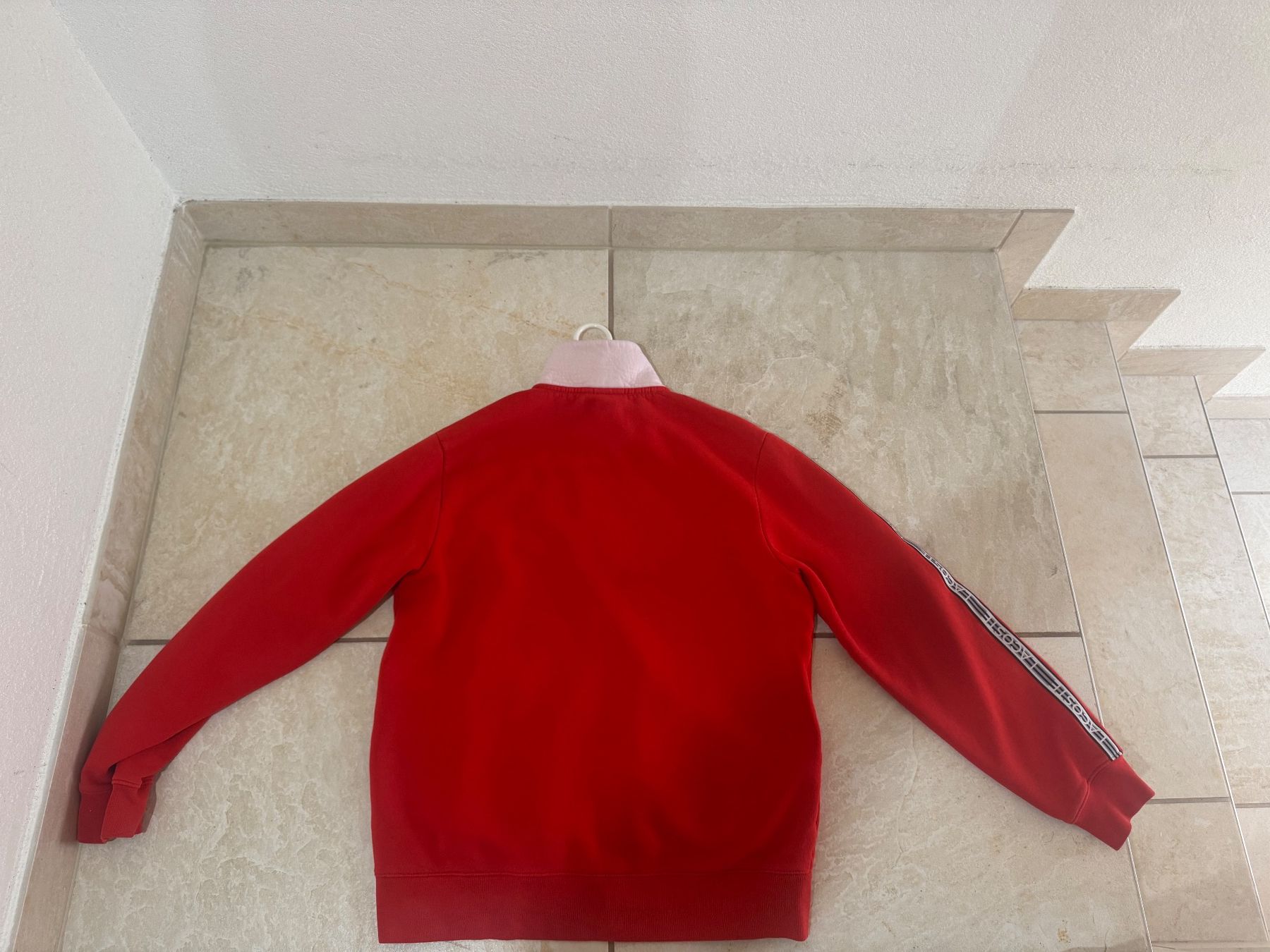 Lacoste Giacche: Veste Lacoste rouge - Taille L – Usato da Châtonnaye venduto da Marco_Mancoca 1