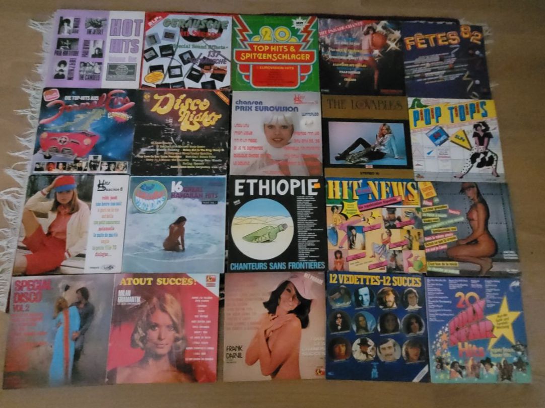 Schallplatten: 20 LP  Divers Hits – Gebraucht aus Martigny von MZ-67