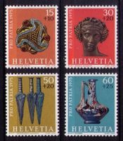 1975_B166-169_PRO PATRIA_ARCHEOLOGISCHE FUNDE_Gold_Bronze **