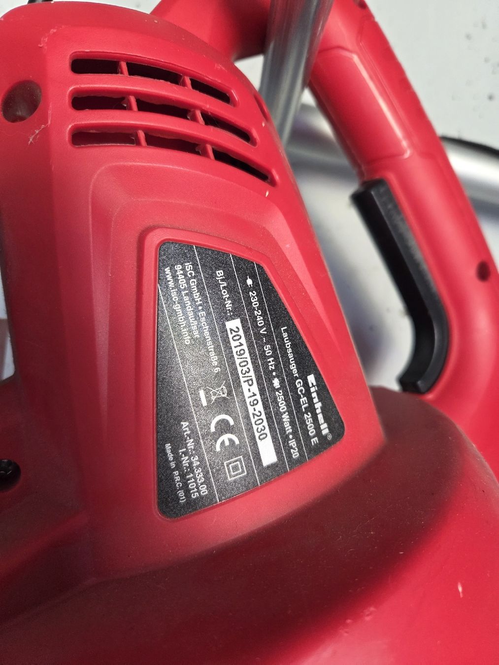 Einhell Soffiatori & Aspiratori per foglie: Laubbläser Einhell elektrisch mit Fangsack gebraucht – Usato da Madetswil venduto da imperialina 2