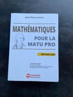 Mathématiques pour la Matu Pro, édition 2021