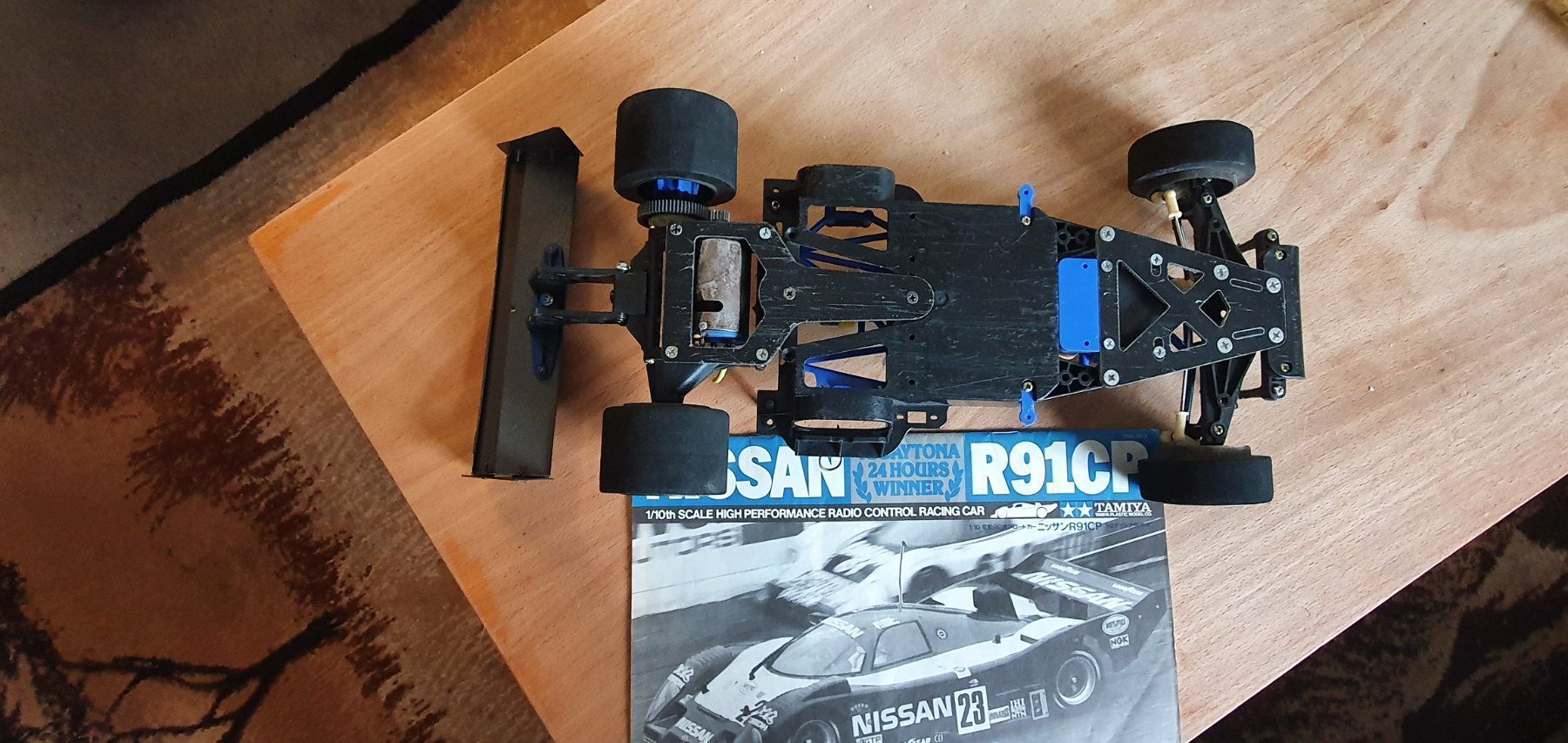 Tamiya Modellismo RC: Tamiya Nissan R91CP – Usato da Burgdorf venduto da schlange034 2