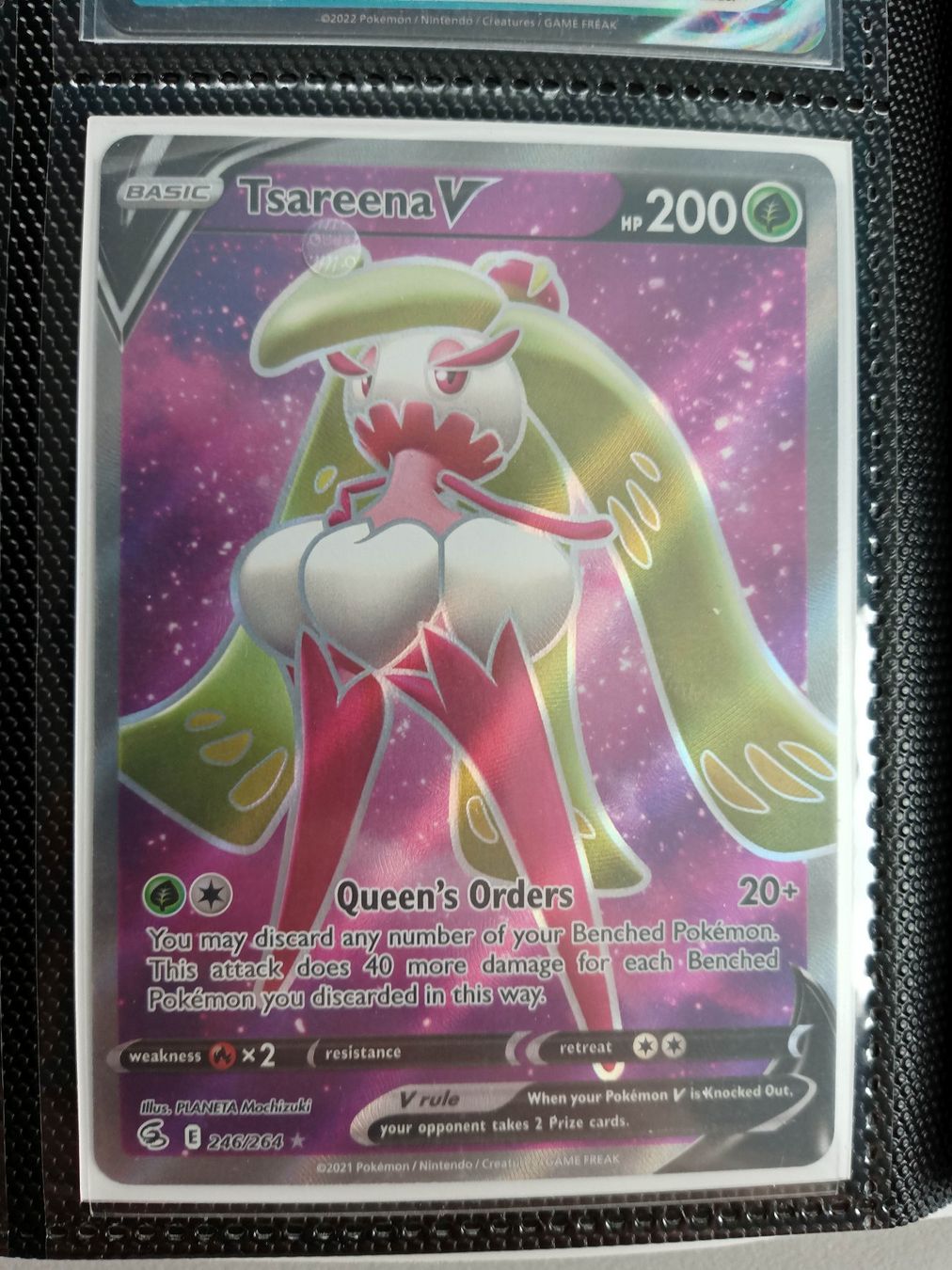 Pokémon Carte collezionabili: Tsareena V Full Art – Usato da Altstätten SG venduto da GGsGameshop