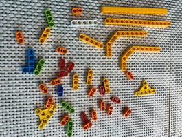 Lego Technik 42099 farbige runde Lochbalken