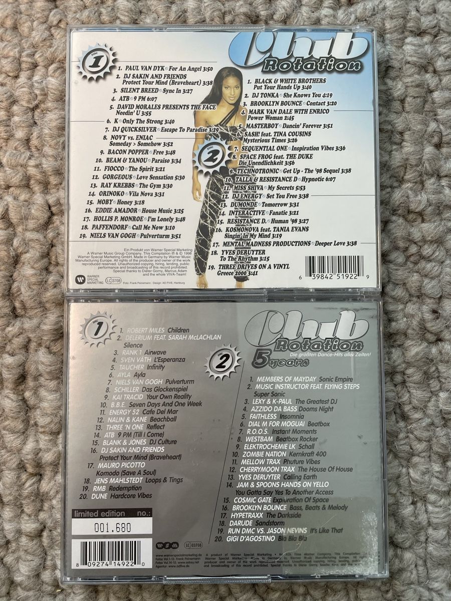 CD: 2x VIVA Club Rotation  – Usato da Reinach AG venduto da trigger7811 1