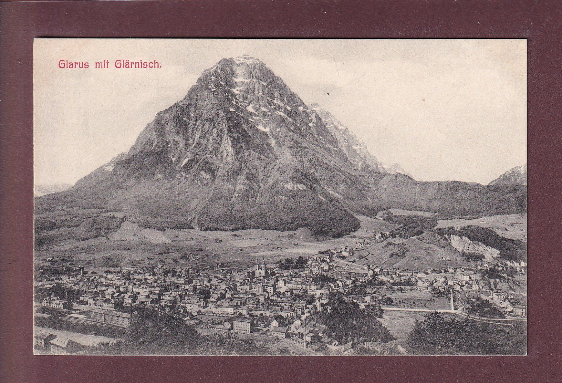 Cartoline postali: GLARUS - Glärnisch – Usato da Pully venduto da nicecards