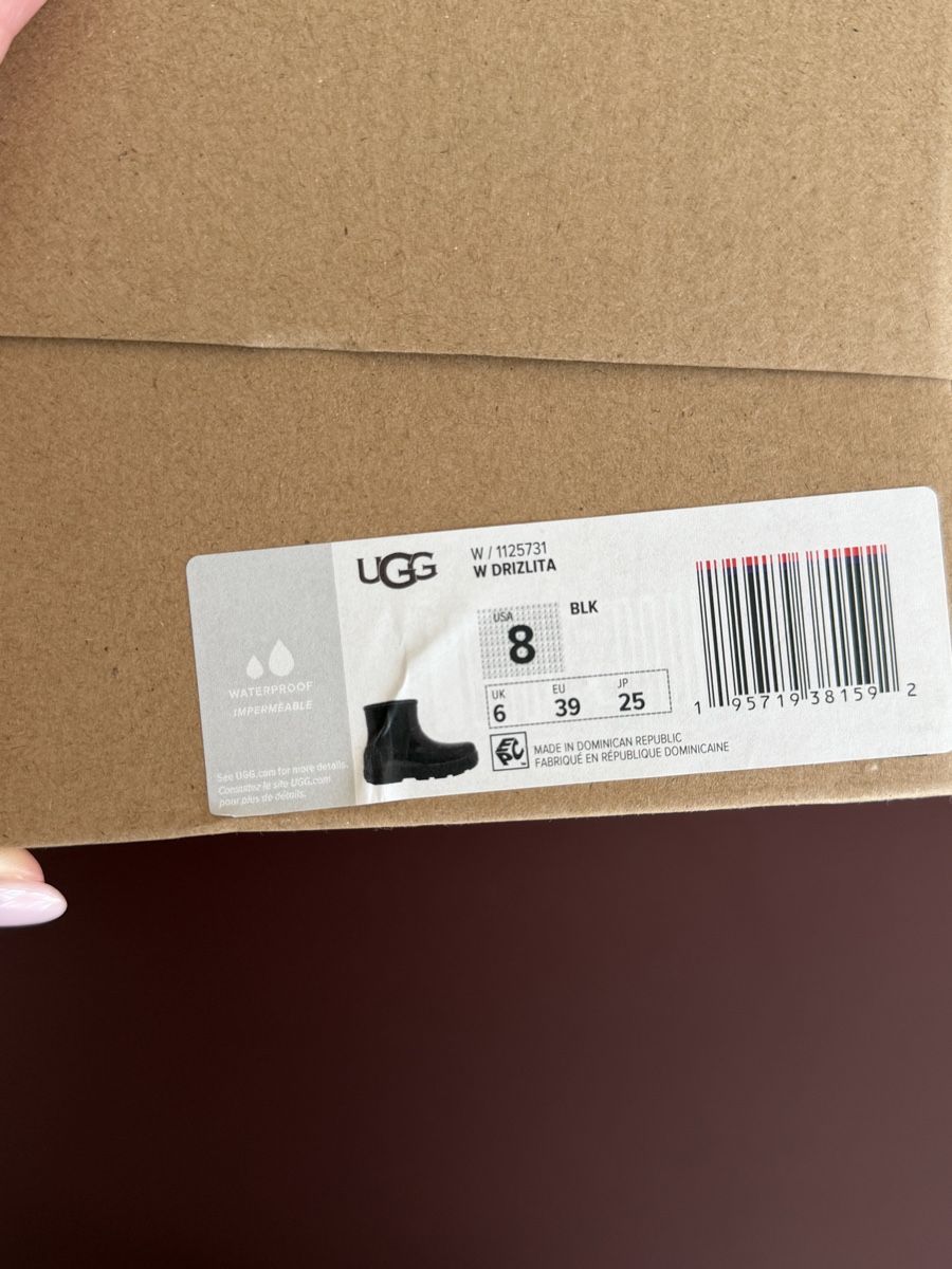 Ugg Scarpe da donna: UGG Winterboots | Leder schwarz | Gr. 39 Waterproof – Usato da Wettingen venduto da Lamadeux 5