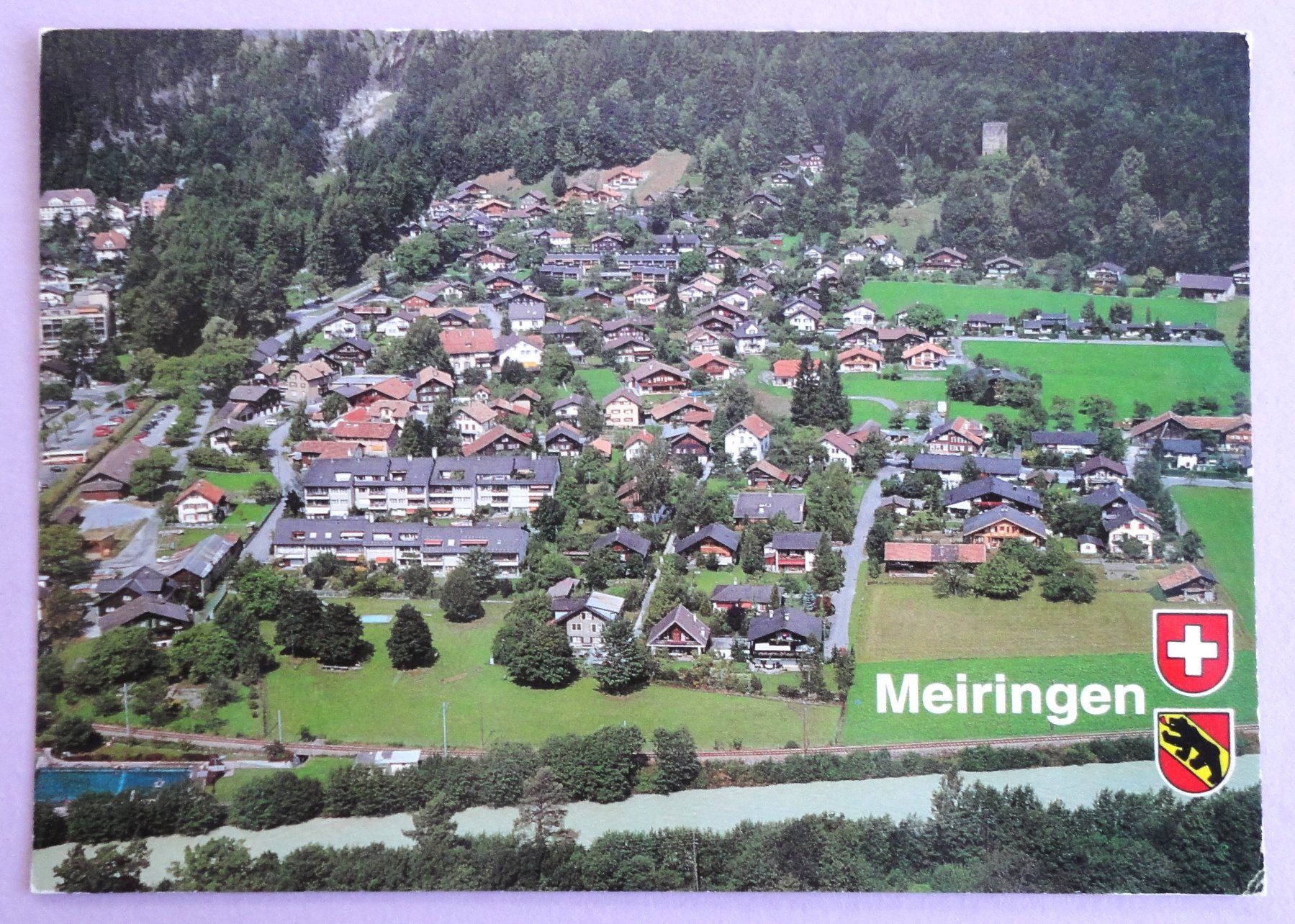 Cartoline postali: Meiringen, Haslital – Usato da Fétigny venduto da Billy2miny