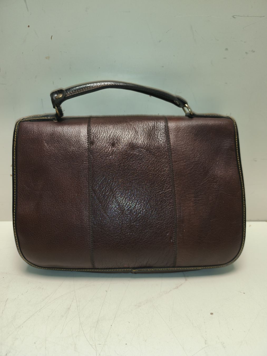 Borse da donna: Moda Joven Ledertasche Braun(em77) – Usato da Künten venduto da Schnaepplihuus 1