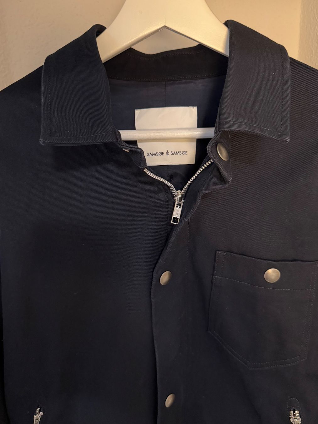 Samsøe Samsøe Vestes: Herren Jacke Samsoe Samsoe dunkelblau Grösse L – D'occasion à Jona par dar_k2v9 1