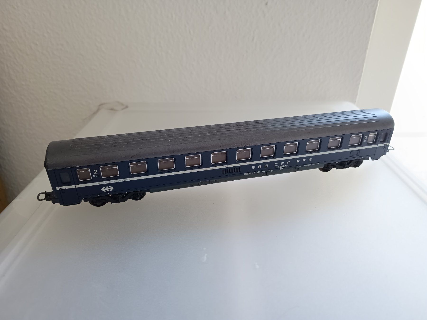 Lima Modellini di ferrovie: Lima H0 SBB Wagen 2. Klasse, gebraucht – Usato da Döttingen venduto da Schlei
