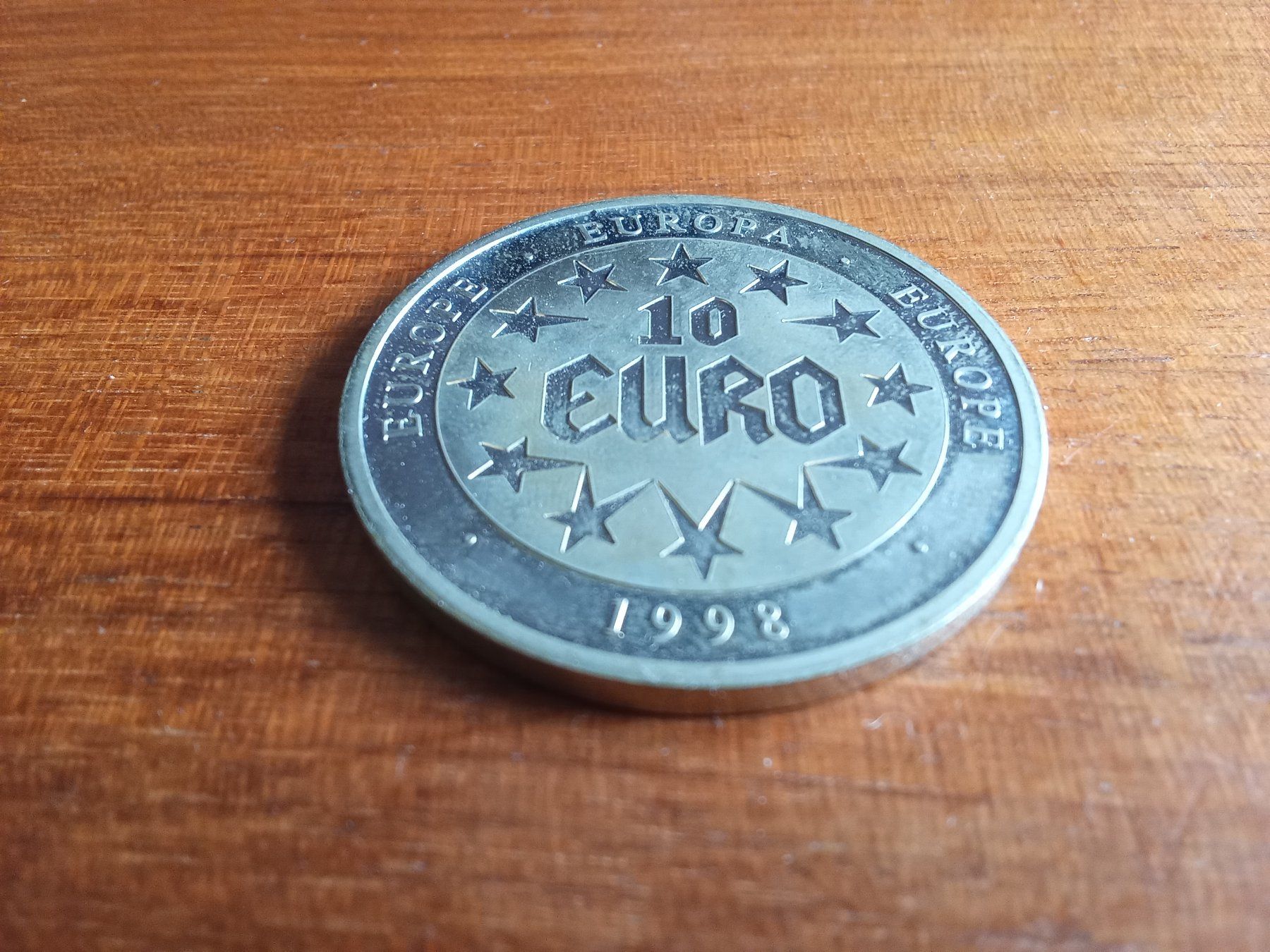 Medaglie: Medaille 10 Euro 1998 versilbert – Usato da Siblingen venduto da Jayuah 2
