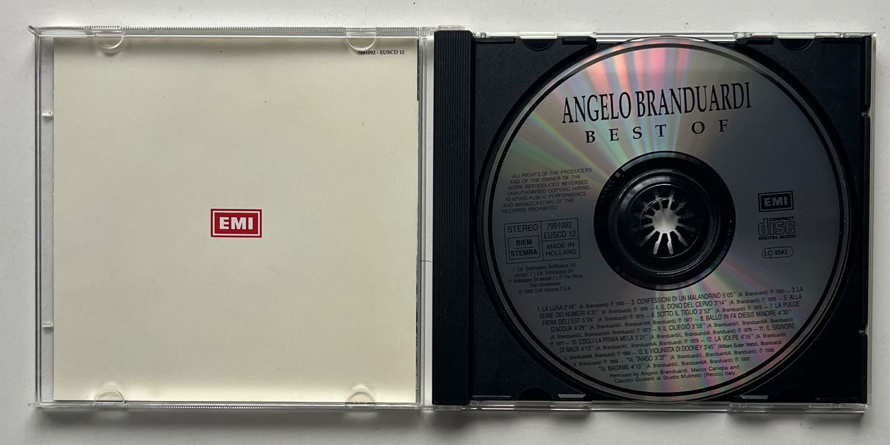 CDs: Angelo Branduardi / Best Of – Gebraucht aus Näfels von rottabi 2