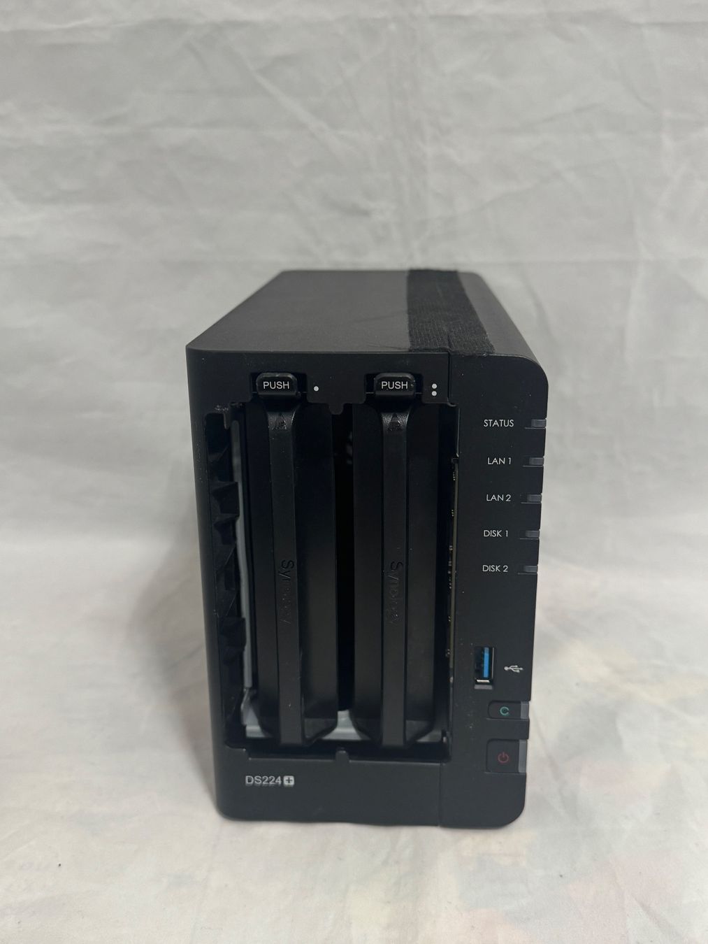 Synology DS224+ 18GB RAM🔥 läuft top, Gehäuse defekt (Gebraucht) in ...