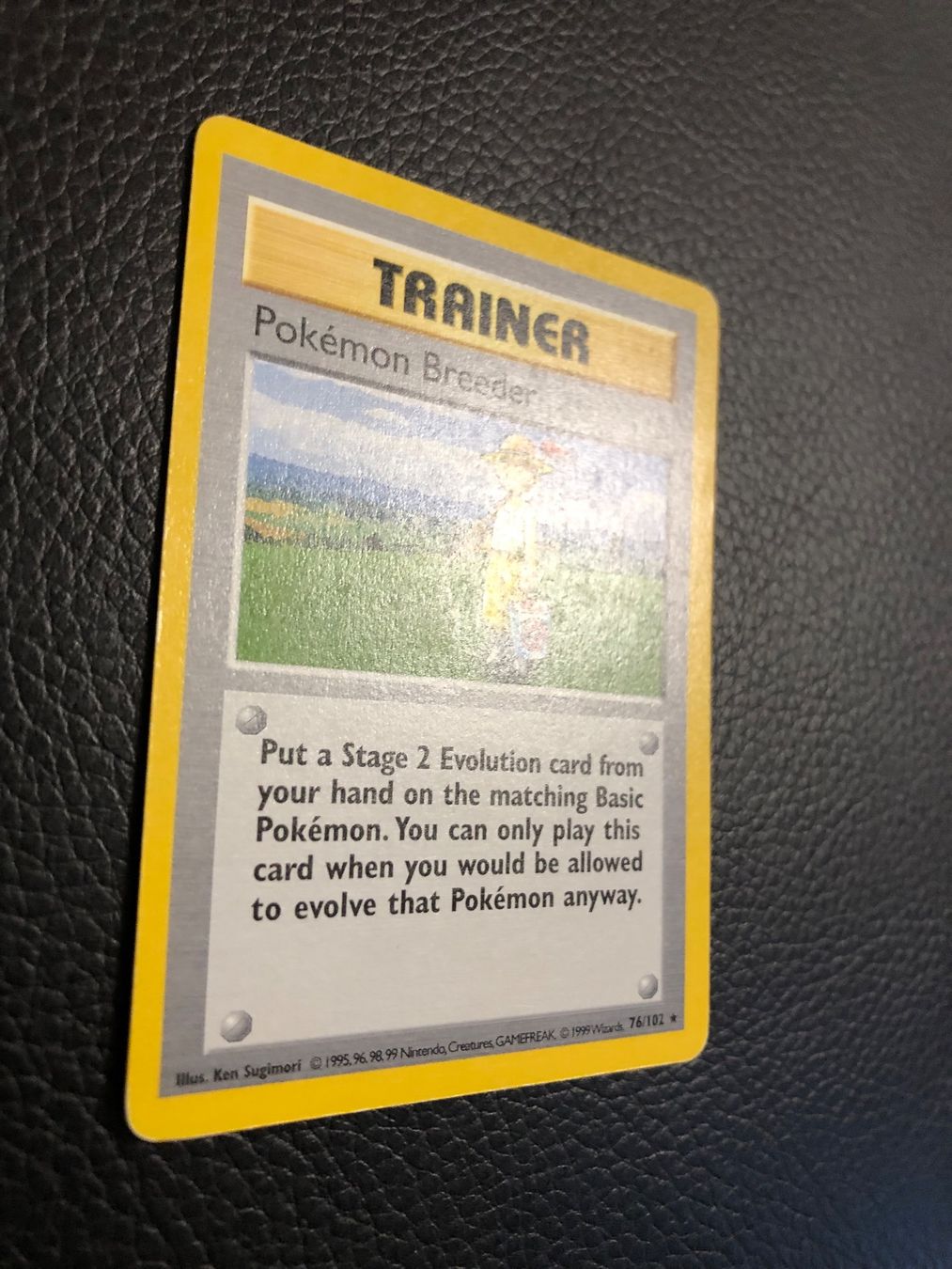 Base Set Shadowless - Pokemon Breeder rare 76/102 Ab 1 (Gebraucht) in ...