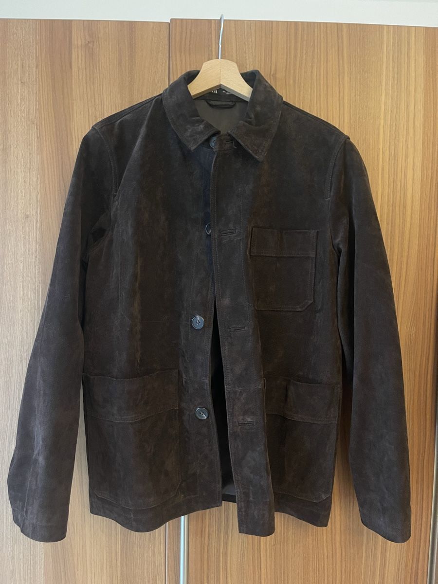 Zara Giacche: Zara Wildlederjacke 100% Echtleder, Gr M, NEU – Nuovo e nell'imballaggio originale da Horgen venduto da Ed0 1