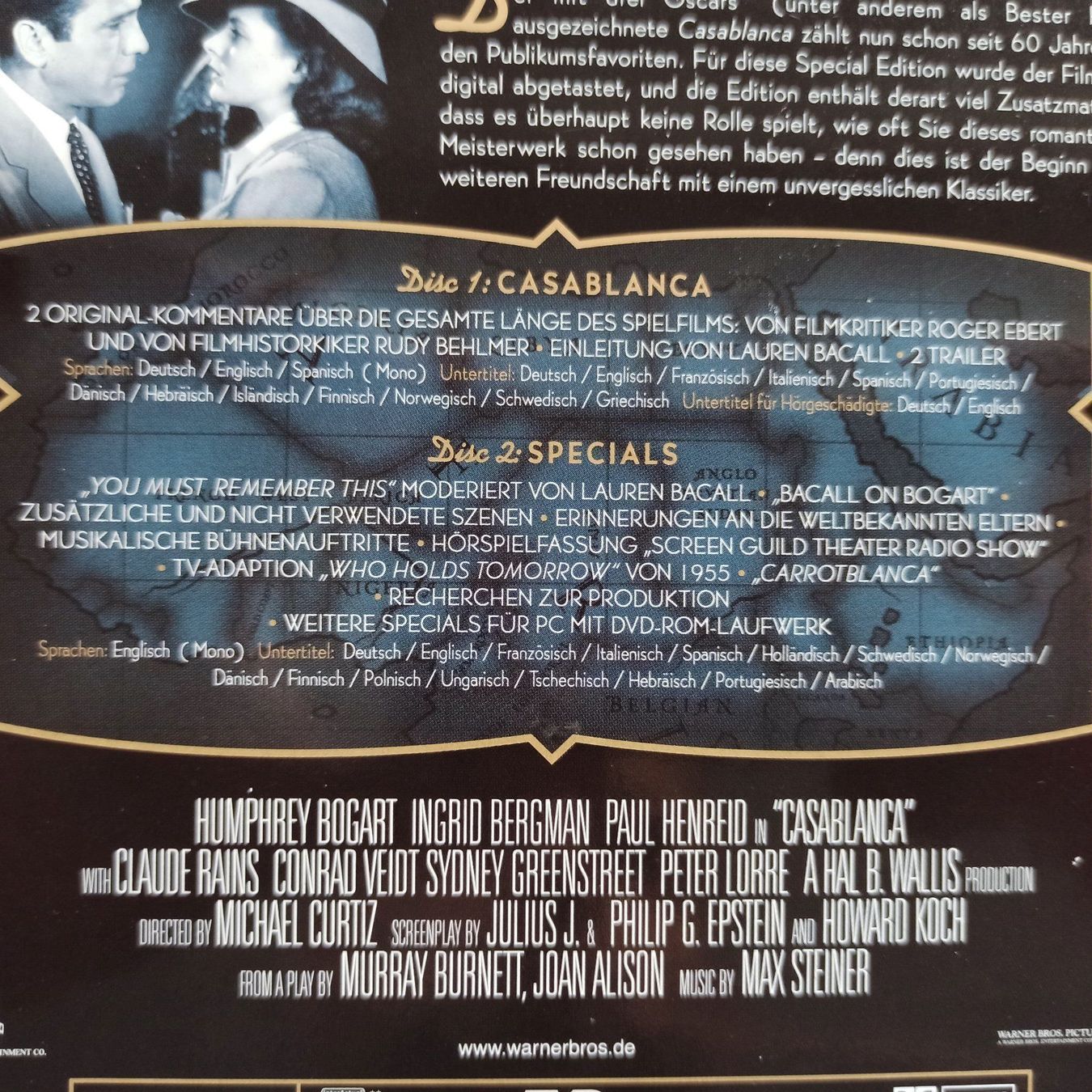 Tutti i DVDs: Casablanca - (1942) – Usato da Dübendorf venduto da kb86_MOVIE 2