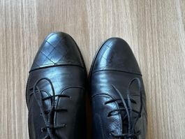 Elegante Herren Lederschuhe, Grösse 41, Hand Made NP 229 CHF