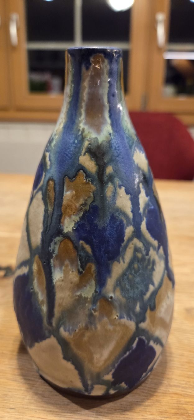Vasi & Recipienti: Studio Keramik Vase mit schöner Laufglasur – Usato da Rehetobel venduto da hobirot01 5