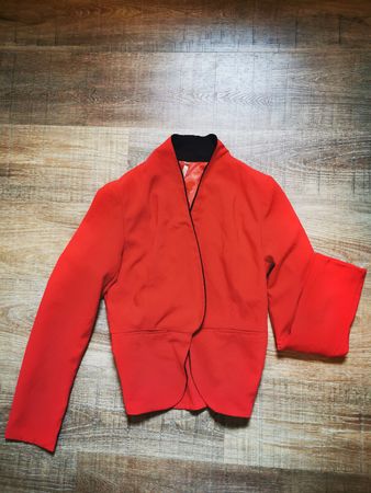 Rote Damen Jacke, Blazer Stil, Grösse M, Top Zustand!