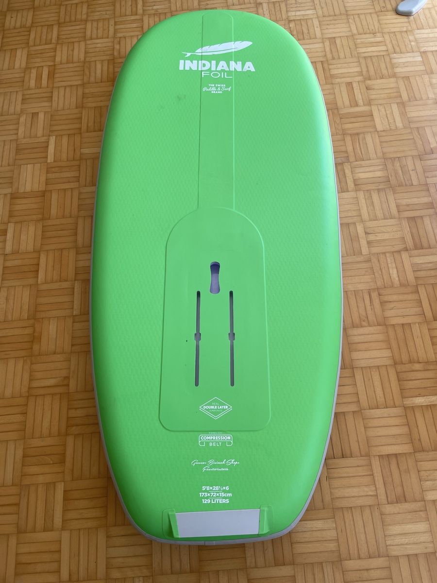 Indiana Tavole da surf e di nuoto: Wing Foil Board 129 Indiana inflatable  – Usato da Winterthur venduto da bsonic1 7